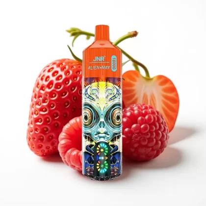 JNR Alien Max 18000 Puffs Fresa Frambuesa Cereza, 28ml, 5% - Fumotvapemexico
