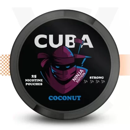 Cuba Ninja Coconut 30mg Nicotine Pouch