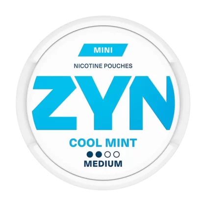 Cool Mint Mini ZYN Nicotine Pouches - X-Low 1.5mg - Vapeshop Co