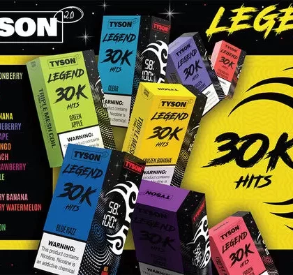 Tyson 2.0 Legend 30K - Frozen Blueberry