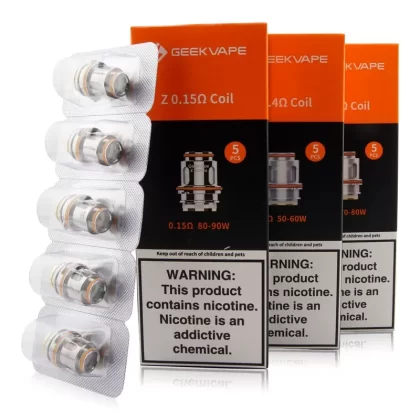 Geekvape Z series Coil - Ohm#0.2ohm>0.4ohm>0.15ohm (2E2A61)