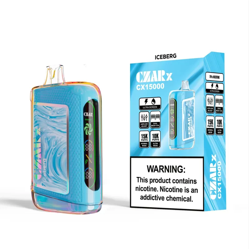 CZAR CX15000 CX15K Disposable Device – 15000 Puffs - Iceberg - Image 3