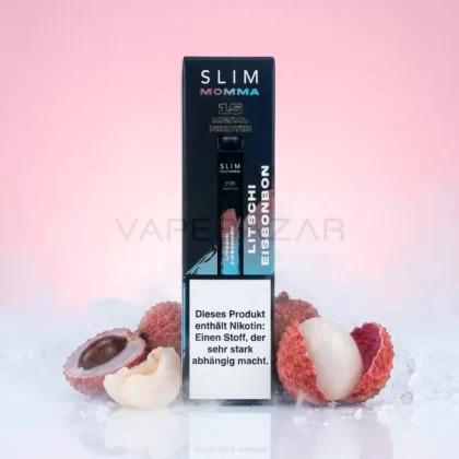 Slim Momma Einweg Vape – Litschi Eisbonbon - Vapebazar