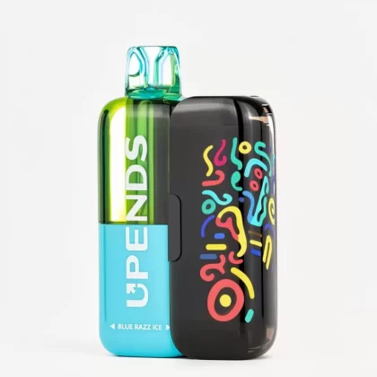Upends UP9 Disposable Vape Kit 50K Puffs - Blue Razz Ice, Cool Mint