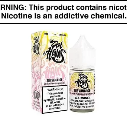 NIRVANA ICE BY ZEN HAUS SALTS 30ML - Vapejuice