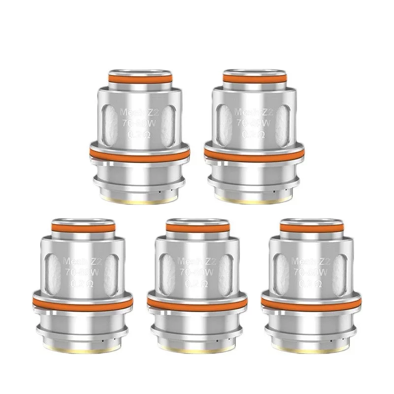 Geekvape Z Series Coil for Z (Zeus) Tank,Obelisk Tank,Obelisk 120FC kit,Obelisk 200 kit,Z Sub Ohm 2021 Tank,Z Sub Ohm SE Tank (5pcs/pack) - Z1 0.4ohm