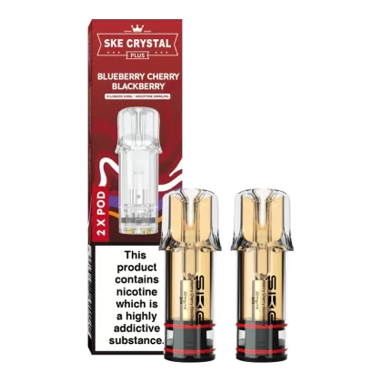 Blueberry Cherry Blackberry SKE Crystal Plus Pods - Vapeshop Co