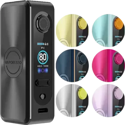 Vaporesso Gen SE Box Mod - Colour#Arctic Silver>Dark Black>Gradient Purple>Hot Pink>Ice Blue>Platinum Gold>Storm Blue (B3130C)