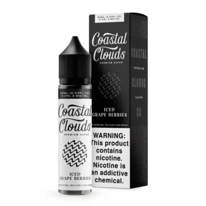 Coastal Clouds Chilled Grape Berries Vape e-Liquid 60mL - Vape Product, Vape Product (4326D2)
