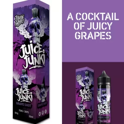 Doozy Vape – Juice Junki Grape Shot – E-Liquid- 50ml