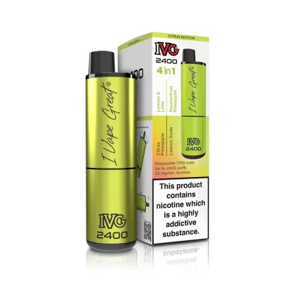 IVG 2400 2 in 1 Multi Flavour Citrus Edition