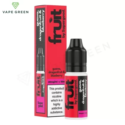 Guava, Dragonfruit & Blueberry Nic Salt E-Liquid by Supergood Fruit