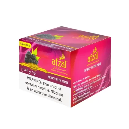 Afzal Berry with Mint Hookah Shisha