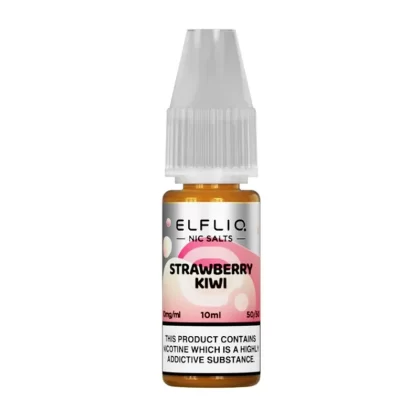 Elf Bar ElfLiq Strawberry Kiwi E Liquid 10ml - Nicotine Strength#20mg>10mg>5mg (2A7343)