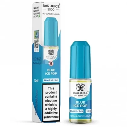Bar Juice Blue Ice Pop Nic Salt E Liquid (10ml)