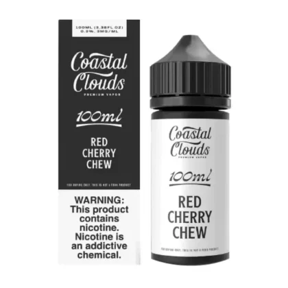 Coastal Clouds Iced Red Cherry Freeze 100ml Vape Juice - Vape Product, Vape Product