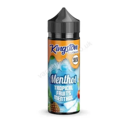 Tropical Fruits Menthol E-Liquid Shortfill by Kingston 50/50 - Vapestreams Co