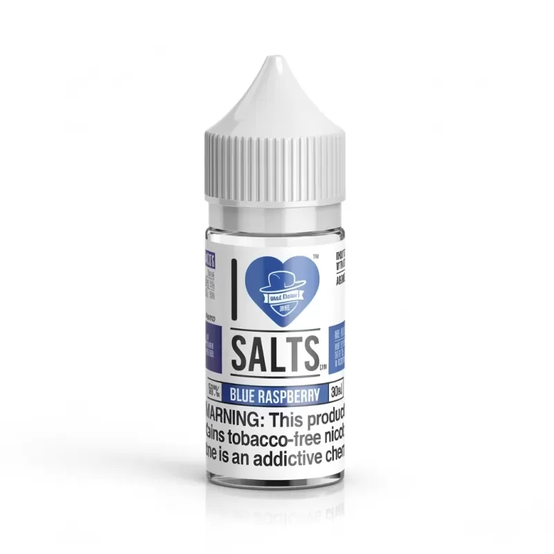 I Love Salts Collection 30ML 25MG/50MG - Vape Product, Vape Product; Frambuesa Azul, Frambuesa Azul con Hielo (50BA9D) - Image 2