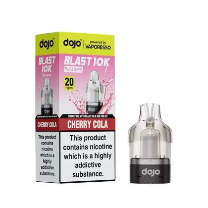 Vaporesso DOJO Blast Pod & Refill For 10K or 30K Device – Cherry Cola - 20mg