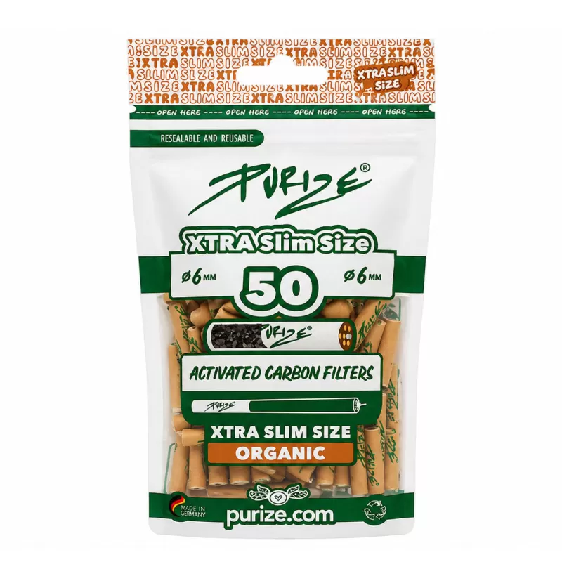 50 PURIZE XTRA Slim Size | Assorted Colours - 6mm - Organic - Image 2