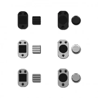 Abyss Round Button - Polished SS