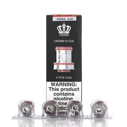 Uwell Crown IV Coils – 4 Pack - Redstarvapor
