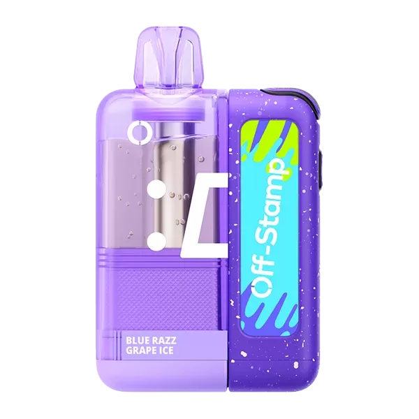 Blue Razz Grape Ice Off Stamp X-Cube Kit (Crystal) - Customer Group#Consumer~Nicotine#50mg~Size#Single>5 Pack