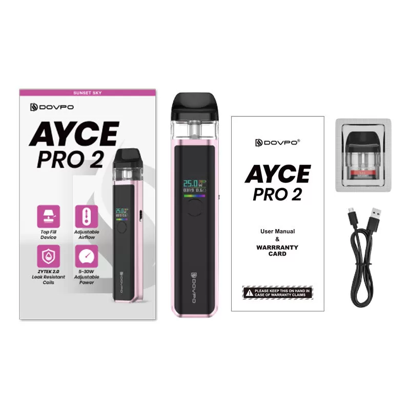 Dovpo Ayce Pro 2 Pod Kit - Navy Blue - Image 3