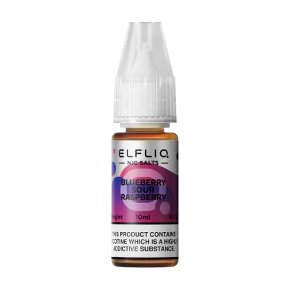 Blueberry Sour Raspberry Elfliq Nic Salt by Elfbar - 10ml - 10mg