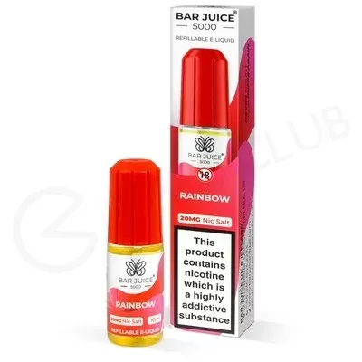 Rainbow Nic Salt E-Liquid by Bar Juice 5000 - Ecigpremium