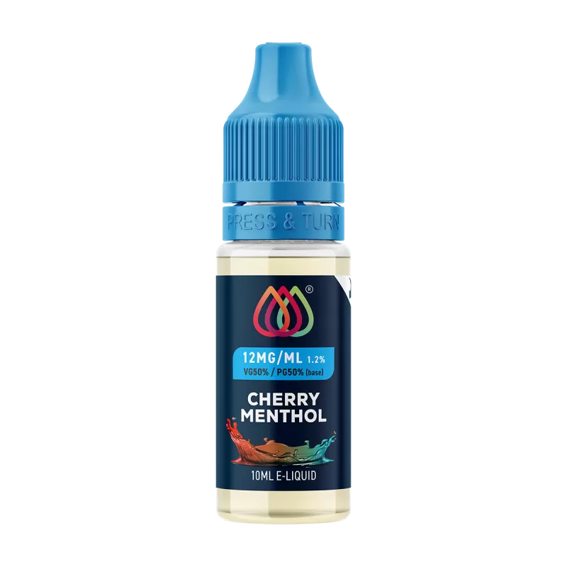 Cherry Menthol E-Liquid by Aquavape - 10ml - 3mg - Vape Product - Image 3
