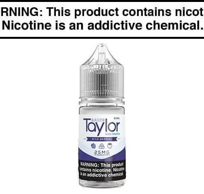 WILD BERRIES ICED BY TAYLOR SALTS 30ML - Vapejuice