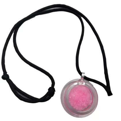 Doggface208 Pink Dab Diamond Pendant Necklace - Ejuicewarehouse