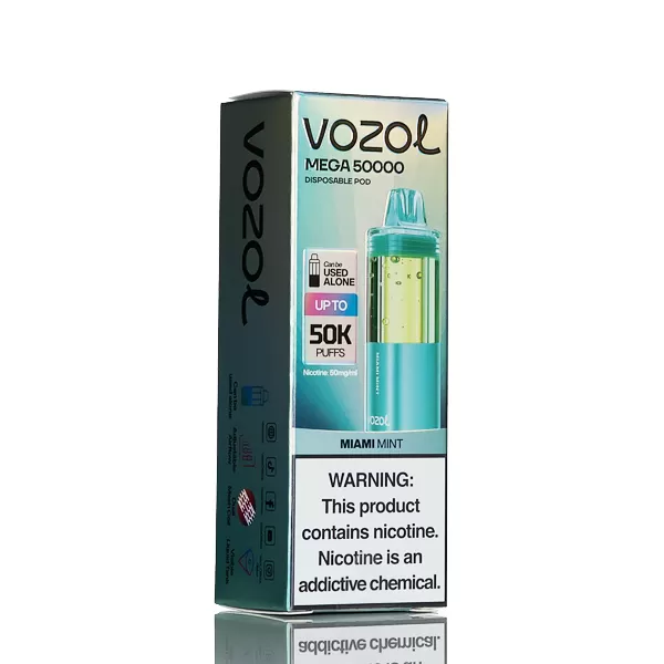 Vozol MEGA 50K 50000 Puffs Disposable Pod - 18mL - Strawberry B-Burst - Image 3
