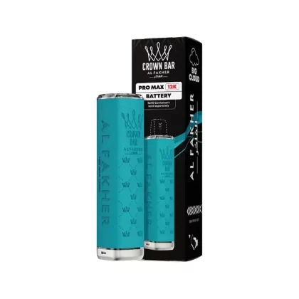 Al Fakher Crown Bar Pro Max 12K Prefilled Pod Kit Blue - Nicotine Strength#20mg (999823)