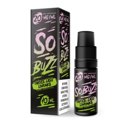 Liquid So Buzz 10ml 20mg Owoce Lasu Limonka