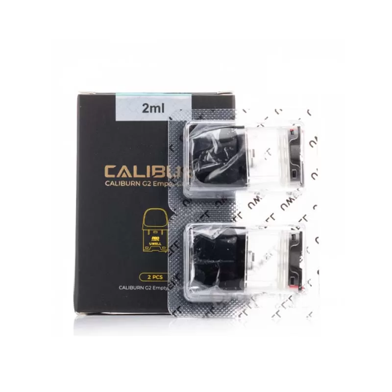 UWELL CALIBURN G2 REPLACEMENT EMPTY PODS – 4PCS - Vapebar Pk