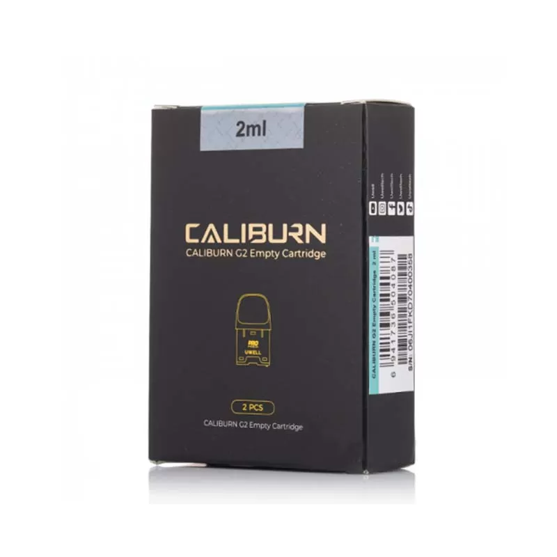 UWELL CALIBURN G2 REPLACEMENT EMPTY PODS – 4PCS - Vapebar Pk - Image 2