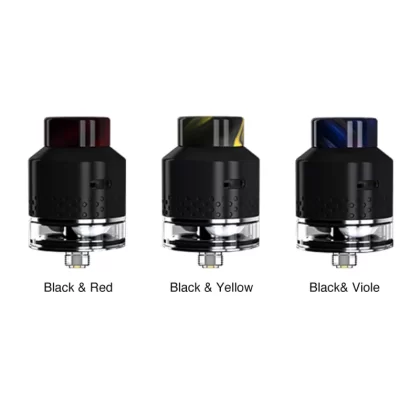 Wismec Kestrel RDTA Atomizer 4ml - Black & Red