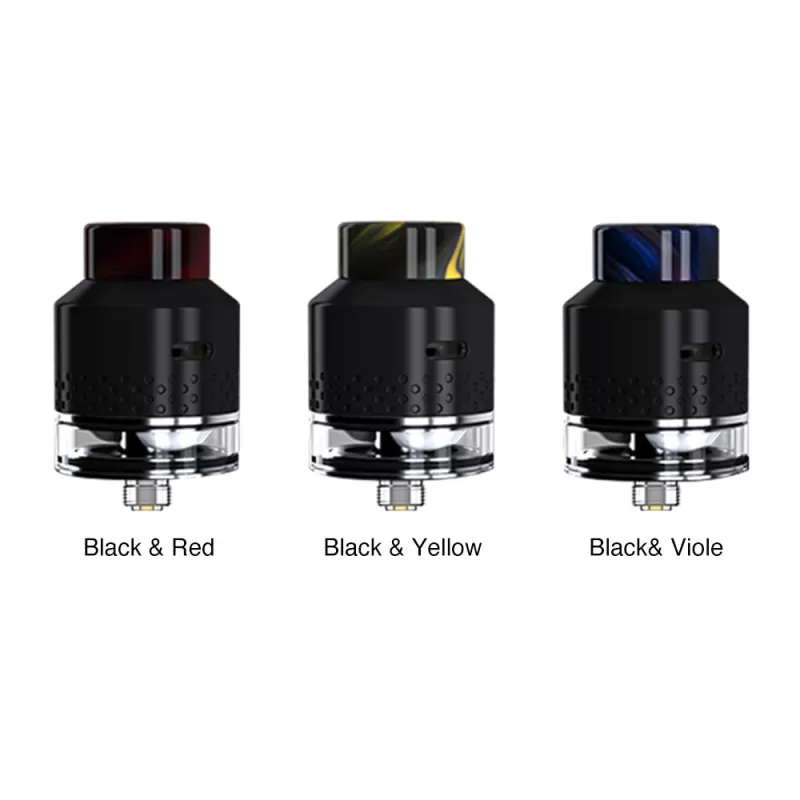 Wismec Kestrel RDTA Atomizer 4ml - Black & Red