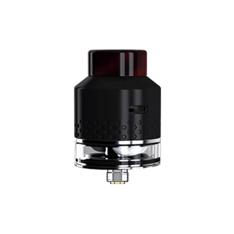 Wismec Kestrel RDTA Atomizer 4ml - Black & Red - Image 2