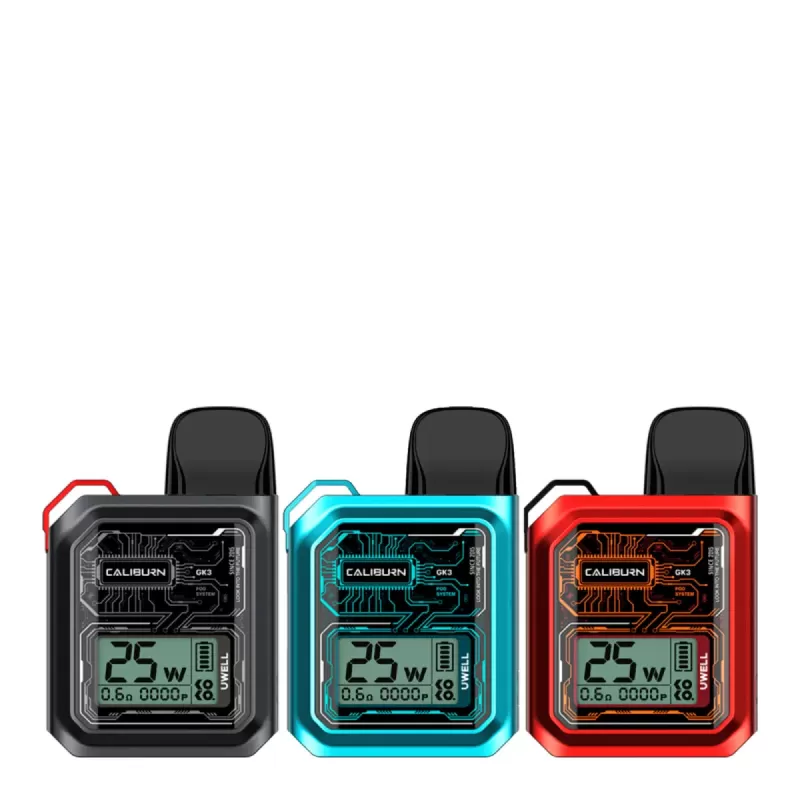 UWELL CALIBURN GK3 OPEN POD KIT - Black - Image 2