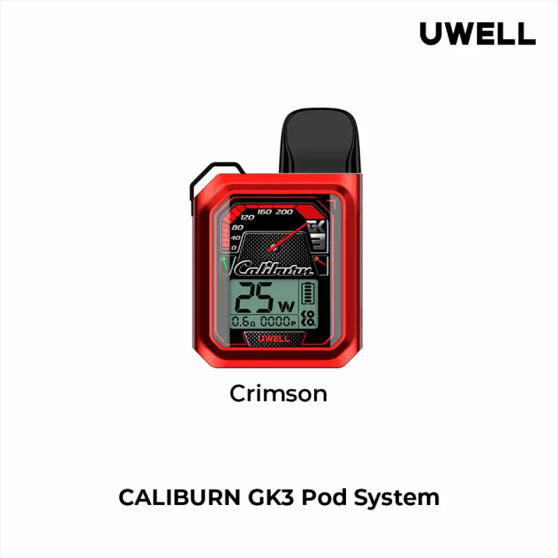 UWELL CALIBURN GK3 OPEN POD KIT - Black - Image 3