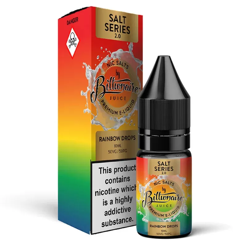 Billionaire Juice Rainbow Drops Nic Salt E-Liquid