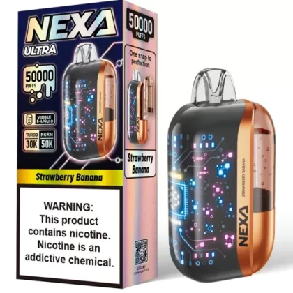 NEXA Ultra 50000 Disposable Device [50000 puffs] – Strawberry Banana - Ejuicewarehouse