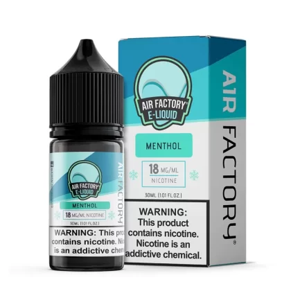 Air Factory Salt Menthol eJuice - Vape Product; Vape Product, Vape Product (BF261A)