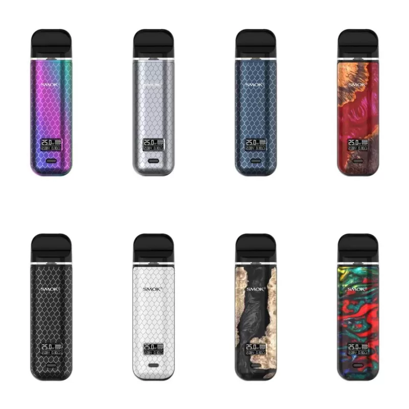 SMOK Novo X Pod Kit - Black Stabilizing Wood