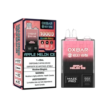 Oxbar Maze Pro – Apple Melon – 10000 Puffs