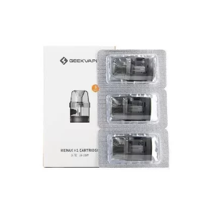 Geekvape Wenax H1 Refillable Pod Cartridge 2ml(0.7/1.4Ω) - 0.7 OHMS, 1.4 OHMS