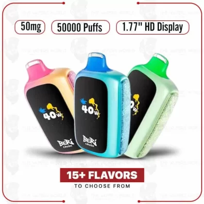Beri Crush 50K Puff Disposable - Thevapersworld